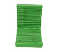 Fafeicy Fiber Optic Cable Center Bundle Stripper, 9 Calibers, ABS & Alloy, Simple Design, Green