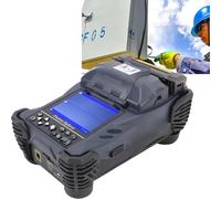 Fafeicy Fiber Optic Splicer Full Automatic High Precision Portable Optical Cable Splicing Heating Machine with Dual Axes Alignment System (UK Plug)