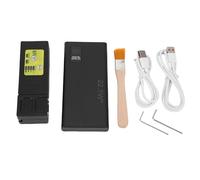 Fafeicy Fiber Optic Thermal Stripper Rechargeable Stripping Tool for Bundle Bare Ribbon Non Visible Fibers 22.5W 6000mAh Power Bank