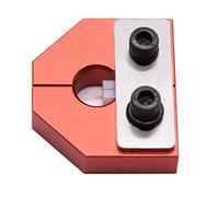 Fafeicy Filament Connector for 1.75 Mm PLA Metal Durable High Strength Performance Reliable Solution for 3D Printer Users (Red)