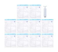 Fafeicy Filament Dryer Vacuum Sealing Bags for PLA 3D Printer Parts, 10 | 33 X 30cm Durable Plastic, Reusable Moisture-proof Storage, Hand Pump Extractor Included