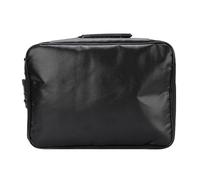 Fafeicy Fireproof Document Box, Large 14.57x10.63x4.33in Fireproof Storage with Combination Lock and Shoulder Strap, for Legal Documents Laptop Money Passport Certificates