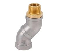 Fafeicy Fuel Nozzle Connector 360 Degree Rotating Refueling Hose Adapter 3/4 Inch NPT Thread Aluminum Alloy for Gas Station Farm Automotive