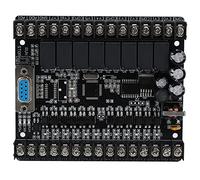 Fafeicy FX1N-20MR PLC Control Board, 32-Bit MCU, Supports GX Developer and GX-WORK2, Ideal for Programming and Analog Processing Applications (20MR)
