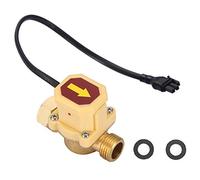 Fafeicy G1/2 Thread Water Flow Switch, Adjustable Automatic Control, for Water Heater Solar Pump Low Pressure Start Up to 158°F HT-200