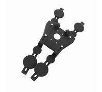 Fafeicy Gen 3 Car Roof Bracket Mounting Kit for V3 Antennas, 8-Suction Base Alloy Steel Holder with 170LBS Capacity, Adjustable Rubber-Coated Stand for Boats Vehicles