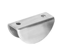 Fafeicy Glass Clamp Stainless Steel Holder for 12-14mm Thick Glass 6-Piece Set with Screws and Expansion Tubes Secure Family Protection