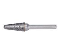 Fafeicy Grinder Drilling Bit, Carbide Material, Double Slot Design, Conical Shape for Metal Products and Wood Carving