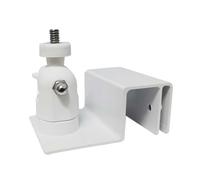 Fafeicy Gutter Mount for Mini Dish, Aluminum Alloy Bracket with Adapter for Fast Installation, Adjustable Angle Satellite Dish Assembly Kit for Home Use