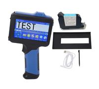 Fafeicy Handheld Inkjet Printer, Portable Inkjet Printer with 4.3 Inch Touch Screen and 2600mAh Battery, for Text QR Code Barcode Date Printing on Wood Plastic Fabric Carton