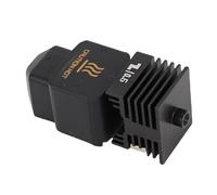 Fafeicy Hardened Steel Hotend Kit, All Metal Throat with Removable Nozzle and Magnetic Alignment, Compatible with H2D H2D Combo A1 A1 Mini, for PLA ABS PETG TPU PC Filament (0.6mm)