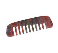 Fafeicy Harmonica Comb Acrylic Accessory for Golden Melody 270D Blues Part Wind Instrument Accessories Musical Matte Surface Wear-Resistant Non-Deformed 10.5x3x0.5cm (Succinite)