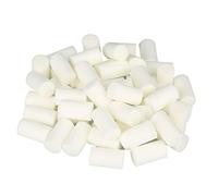 Fafeicy High Pressure Pump Filter, 50Pcs Fiber Cotton Pre Filter for 30MPa Air Compressor, Reusable, Compact Density Filter, White