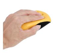 Fafeicy Hook and Loop Hand Sanding Pad Block PU Foam Hand Sanding Block 5 Inch 6 Inch Ergonomic Grip Disc Holder for Polishing Grinding Wood Metal Auto Repair (5 inches 125mm)