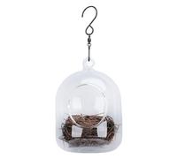 Fafeicy House Rainfish Transparent Bird's That Hangs with a hook.
