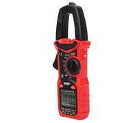 Fafeicy HT206A Digital Clamp Meter, Handheld Clamp Multimeter Portable Clamp-on Meter with LCD Display Data Hold Backlight, for AC DC Voltage Current Testing