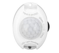 Fafeicy Human Body Induction Switch, Infrared Motion Detector for DC Load Control 5-24V 60W Adjustable Delay 30s-10min for Cabinet Closet Light Automation