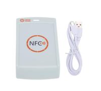Fafeicy IC Card Reader, Low Energy 13.56MHz NFC Reader Writer with LED Indicator and Buzzer, for IOS Access Control Payment Systems