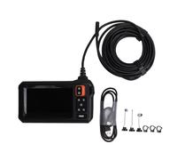 Fafeicy Industrial Endoscope 1080P HD 8mm Lens Pipe Inspection Camera Borescope Snake Camera with 4.3 Inch IPS Screen 16.4ft Cable for Automotive Repairs Industrial Endoscopy