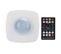 Fafeicy Infrared Sensor, 220 240V AC Human Body Motion Sensor Switch with Remote Control, High Sensitivity Detection, for LED Lamps Exhaust Fans Alarms Indoor Use
