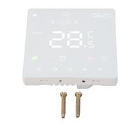 Fafeicy Intelligent Floor Heating Thermostat, Touch Control, Smart Timing for Hotels and Villas, Accurate Temperature,