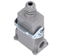 Fafeicy IP65 Rectangular Heavy Duty Connector 16A 500V Industrial Plug with Cast Aluminum Alloy Housing V0 Flame Retardant for Factory Equipment CNC Machinery