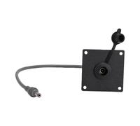 Fafeicy IP67 Wall Mount DC 5.5x2.1mm Female Socket, Aluminum Panel Mount Power Adapter with Erosion Resistance for RV Boat Camping Solar System