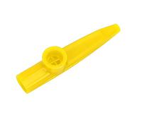 Fafeicy Kazoo Musical Wind Instrument Kazoo, Plastic Plastic Mini Portable Acoustic Instruments Companion for Ukulele Violin Guitar Piano Keyboard Easy to Learn Musical (Yellow)