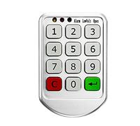 Fafeicy Keypad Cabinet Lock, Electronic Lock with Independent Open Dual Modes 3 Color Indicator USB Power Supply Password Protection Garbled Input, for Home Office Drawer Storage