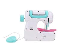 Fafeicy Kids Sewing Machine Toy Electric Mini Sewing Machine for Children with Premium ABS Material Safe for 3+ Years Old Educational
