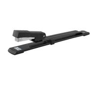 Fafeicy Large Capacity Metal Long Arm Stapler, Heavy Duty Desktop Stapler for A3 A4 Paper Book Journal/Publication, Ideal for Home School Office Use