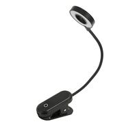 Fafeicy LED Desk Lamp Clip On Light with Touch Control 360 Flexible Gooseneck for Reading Studying Bedside Video Editing