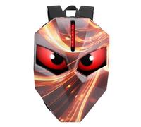 Fafeicy LED Riding Backpack with Programmable 60x32 Screen Hard Shell APP Control for Cycling Motorcycle Travel Party