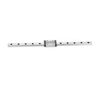 Fafeicy Linear Guide Rail 12mm Width Miniature Slide Block (300mm)