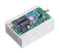 Fafeicy Linear HF Power Amplifier Board 1.5-54MHz 200W DC12-16V with Large Heat Sink and RF Transistor for FT-817 KX3 HAM Radio (100W)