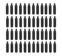 Fafeicy M4 Hex Standoff 48 Pcs Carbon Steel PCB Spacer Black (M4x25+6) | Male Female Threaded Spacers, 25mm Stud 6mm Screw, Motherboard Mounting Hardware, Computer Case Circuit Board Support