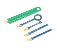 Fafeicy Magnetic Field Probe Set, 5 Pcs Test Probes for EMC EMI Near Field Conduction Testing, with Wide Frequency Range From 9KHz to 3GHz