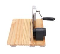 Fafeicy Manual Bread Slicer, Adjustable Thickness Hand Crank Slicer Made for Homemade Sourdough Bread with Ergonomic Handle and Stable Suction Base