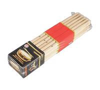 Fafeicy Maple Drum Stick Wood Sticks Oval Tip 7A Drumsticks Classic Bulk Rhythm Exercise Student Musical Instrument Percussion Accessories, 12 Pairs with Various Colors and Textures for