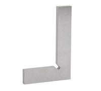 Fafeicy Measuring 3 X 2in Square Ruler, 90 Degree Inner, Outer Corner Right Angle Ruler for Engineers, Industrial Tool with Groove, Workshop Self-tests, Ground for Straightness, (75 * 50mm)