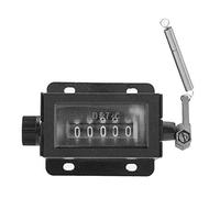 Fafeicy Mechanical 5 Digit Click Counter Manual Hand Tally Counting Pull Stroke Counter for Industrial Machinery