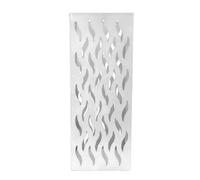Fafeicy Metal Umbrella Holder Slim Design Space Saving Umbrella Stand for Home Office Storage Wet Dry Quickly (White)