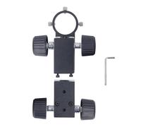 Fafeicy Microscope Adjustment Bracket with 40mm XY Range, Aluminum Alloy Stand for Digital/Industrial Microscopes, Lens Holder with Special Wrench for Lab & Research
