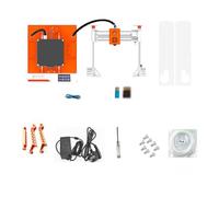 Fafeicy Mini 3D Printer for Kids, 100x100x100mm Removable Platform (C-UK) | FDM Desktop Printing Machine, One Key Printing with 2.4in Touchscreen, PLA Filament Compatible with TF Card and USB