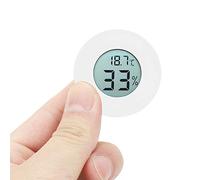 Fafeicy Mini Digital Hygrometer Thermometer LCD Indoor Outdoor Temperature Humidity Meter, ABS Cover with -58°F to 158°F Range for Home Garden Greenhouse (#2)