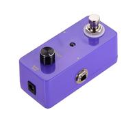 Fafeicy Mini Looper Effect Pedal, Purple Bass Loop Pedal with Unlimited Overdubs, 5 Minutes Looping Time for Musicians (Purple)
