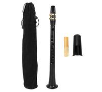 Fafeicy Mini Sax, Saxophone Style Pocket Sax, Pocket Saxophone Woodwind, Lightweight Woodwind Training Plastic Portable, for Practicing Beginner