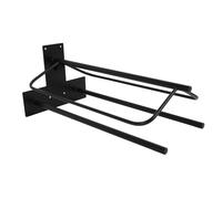 Fafeicy Mount Saddle Shelf Reliable Double Bar Equipment Equipment for Horse Ceiling 23.6 X 12.6 X 10.2 Inches