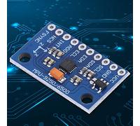 Fafeicy MPU-9250 16-bit 3-Axis Gyro Sensor Module with 16-bit AD, Accuracy Accelerometer Sensor Module, Very Sensitive, Integrated with Gyroscope, Magnetic for Esp32 Tornillos 5V
