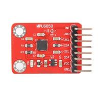 Fafeicy MPU6050 Gyroscope Accelerometer Module, 6 Axis Motion Tracking Sensor with 16 Bit AD Converter Data Output, I2C Interface for arduino, Robotics, Drones, and STEM Projects
